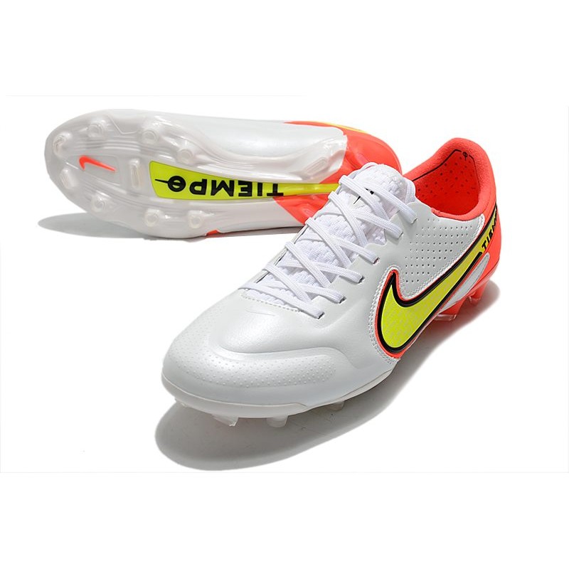 Nike Tiempo Legend IX Elite FG Motivation Bílý Neon Červené